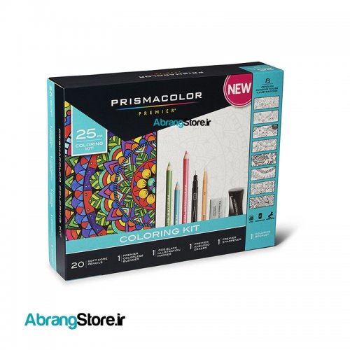 ست رنگ آمیزی پریسماکالر ۲۵ عددی | Prismacolor Premier Coloring Kit