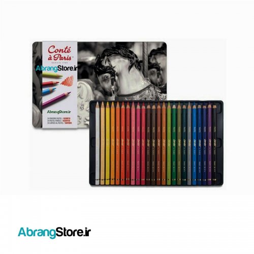 مداد پاستل کنته پاریس ۲۴ رنگ | Conte a Paris Pastel Pencils