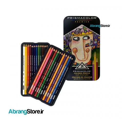 مدادرنگی پریسماکالر پریمیر ۲۴ رنگ | Prismacolor Colored Pencils