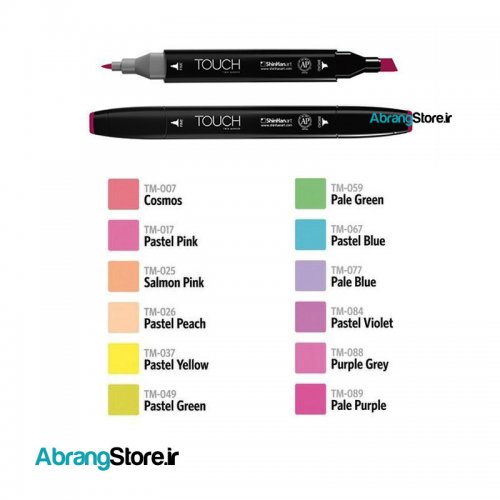 ماژیک تاچ ۱۲ رنگ پاستلی | Touch Marker Pastel Set