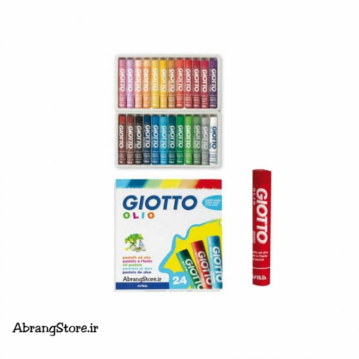 پاستل روغنی جیوتو ۲۴ رنگ | Giotto Olio