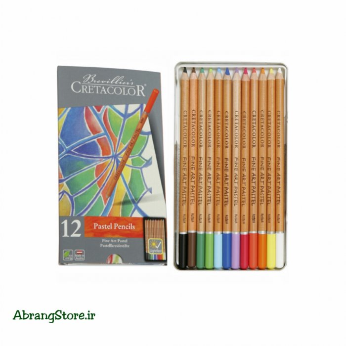 مدادپاستل کرتاکالر ۱۲ رنگ