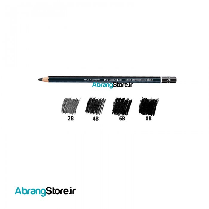 مداد طراحی استدلر لوموگراف بلک | Staedtler Mars Lumograph Black