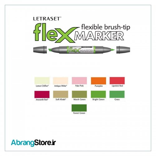 ماژیک براش فلکس مارکر ست 11 رنگ | Flexmarker Brush-tip