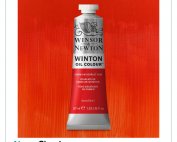 رنگ روغن وینزور ۳۷ میل قرمز اسکارلت | Cadmium Scarlet Hue 107