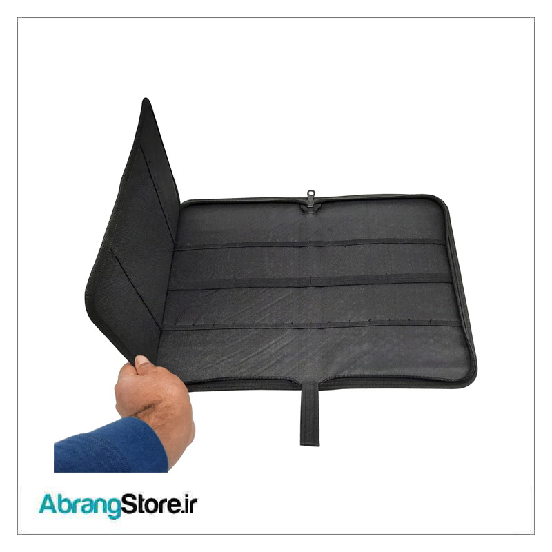 کیف قلم مو 3 لت برزنتی