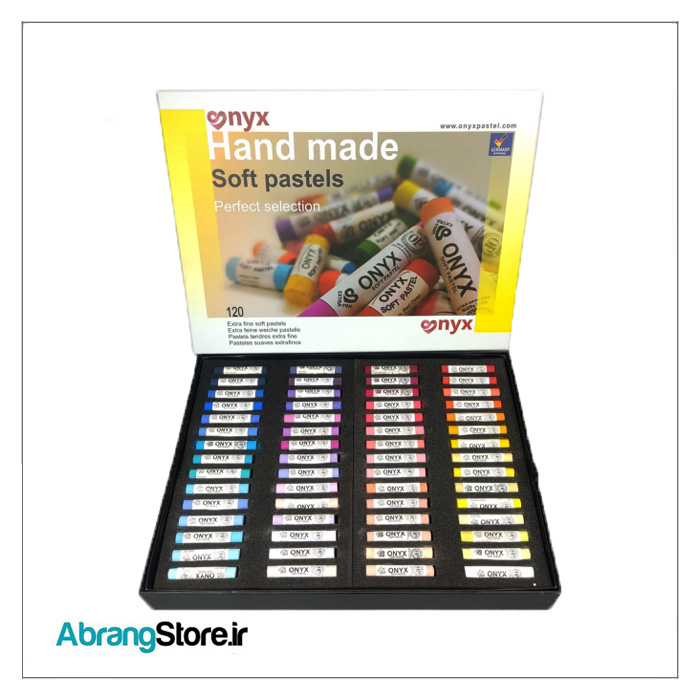 پاستل گچی اونیکس 120 رنگ | Onyx Soft Pastels