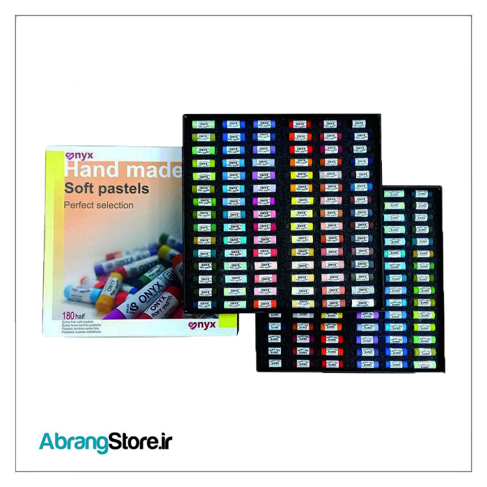 پاستل گچی اونیکس 180 رنگ نیمه | Onyx Half Soft Pastels