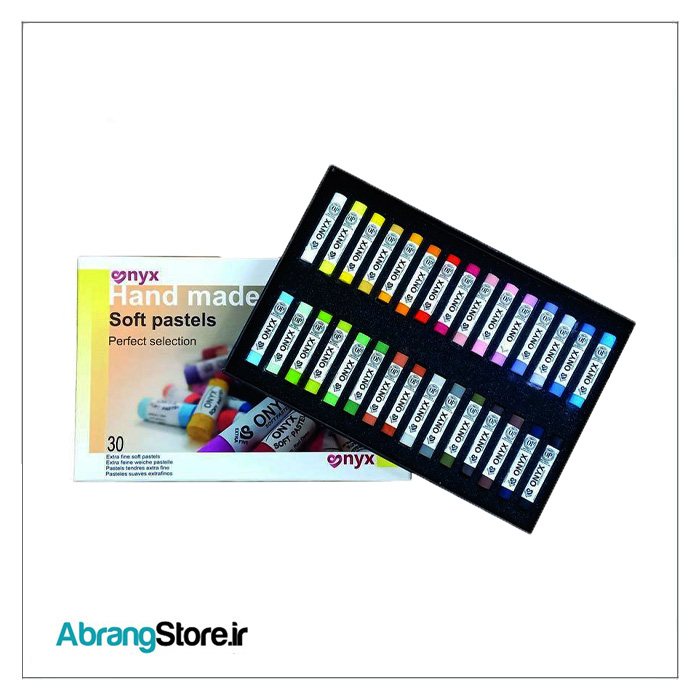 پاستل گچی اونیکس 30 رنگ | Onyx Soft Pastels