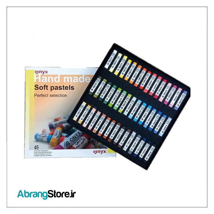 پاستل گچی اونیکس 45 رنگ | Onyx Soft Pastels