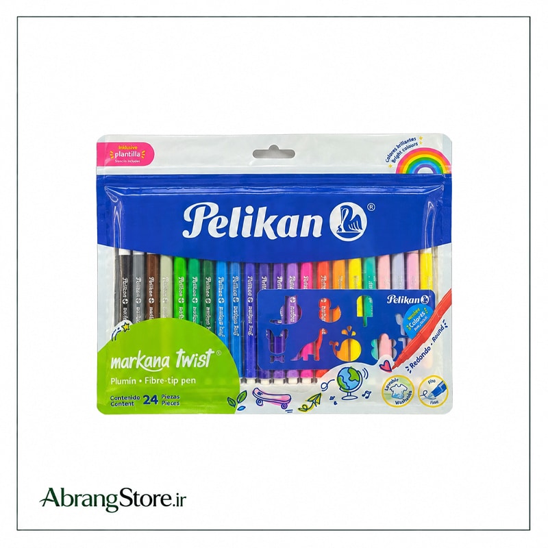 ماژیک رنگ آمیزی پلیکان 24 رنگ | Pelikan Markana Twist