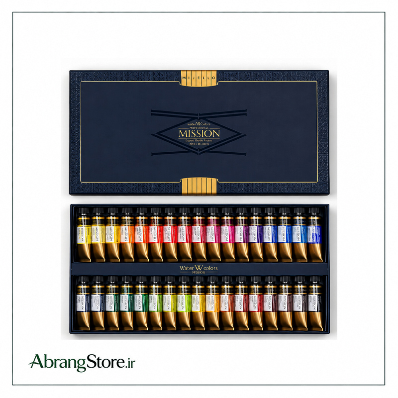 آبرنگ 36 رنگ میشن 7 میل Gold Class