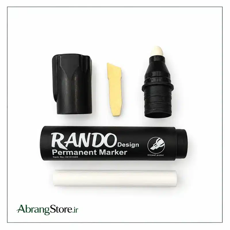 ماژیک خالی قابل شارژ راندو RANDO Design با دو نوک تخت و گرد